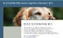 우리집 반려견，치매일까 아닐까？`인지장애` 직접 평가해보세요