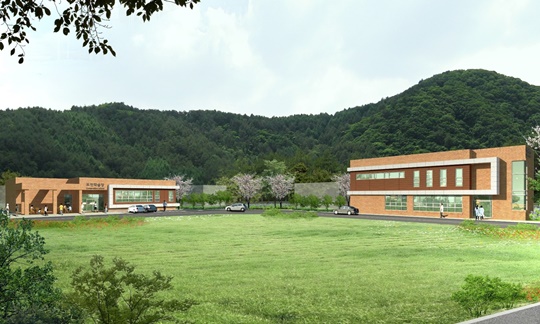 연천 경기북부 야생동물 구조관리센터 조감도