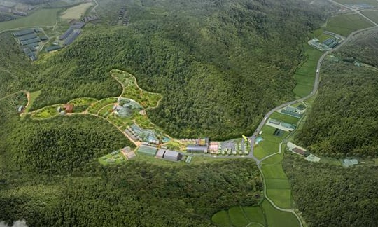 평택 야생동물 생태관찰원 조감도