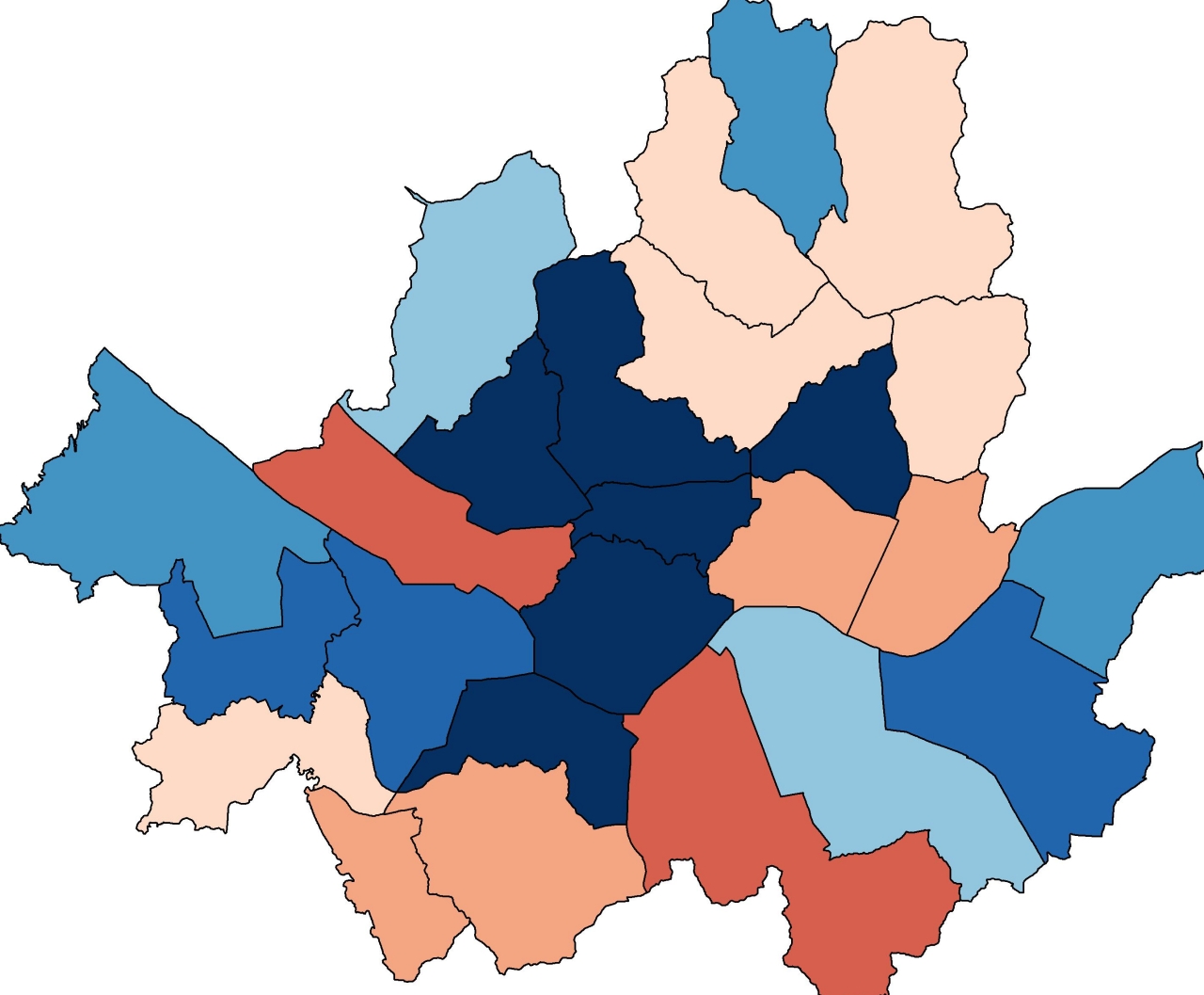 서울에서 신규 동물병원이 버티기 어려운 강남과 영등포