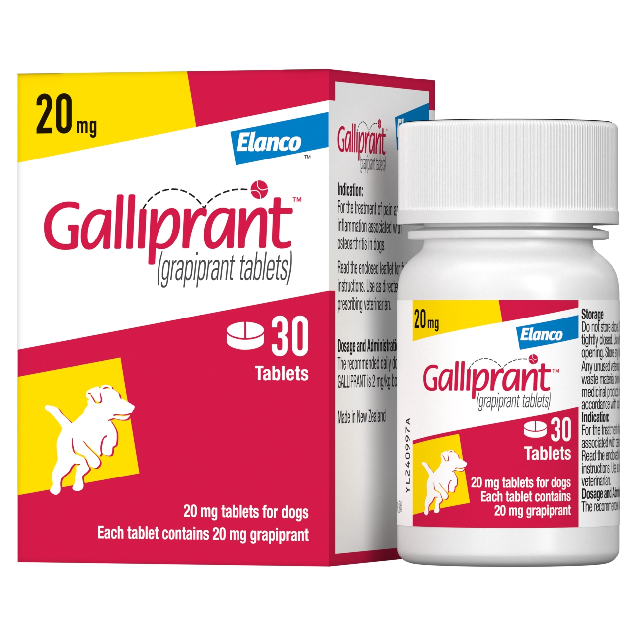 한국엘랑코동물약품, 반려견 골관절염 신약 ‘갈리프란트’ 국내 공식 출시