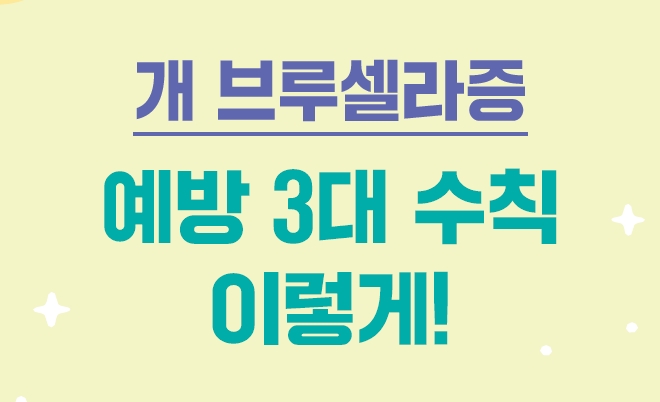 동물병원에 개 브루셀라증 의심 환자 오면 이렇게 하세요