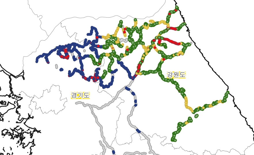 ASF 광역울타리 단계적 철거..강원 내륙 산간 위주 우선 없앤다
