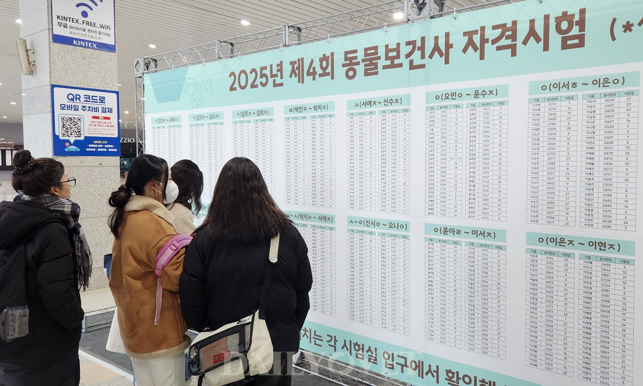 제5회 동물보건사 자격시험 내년 2월 8일 일산 킨텍스서 개최