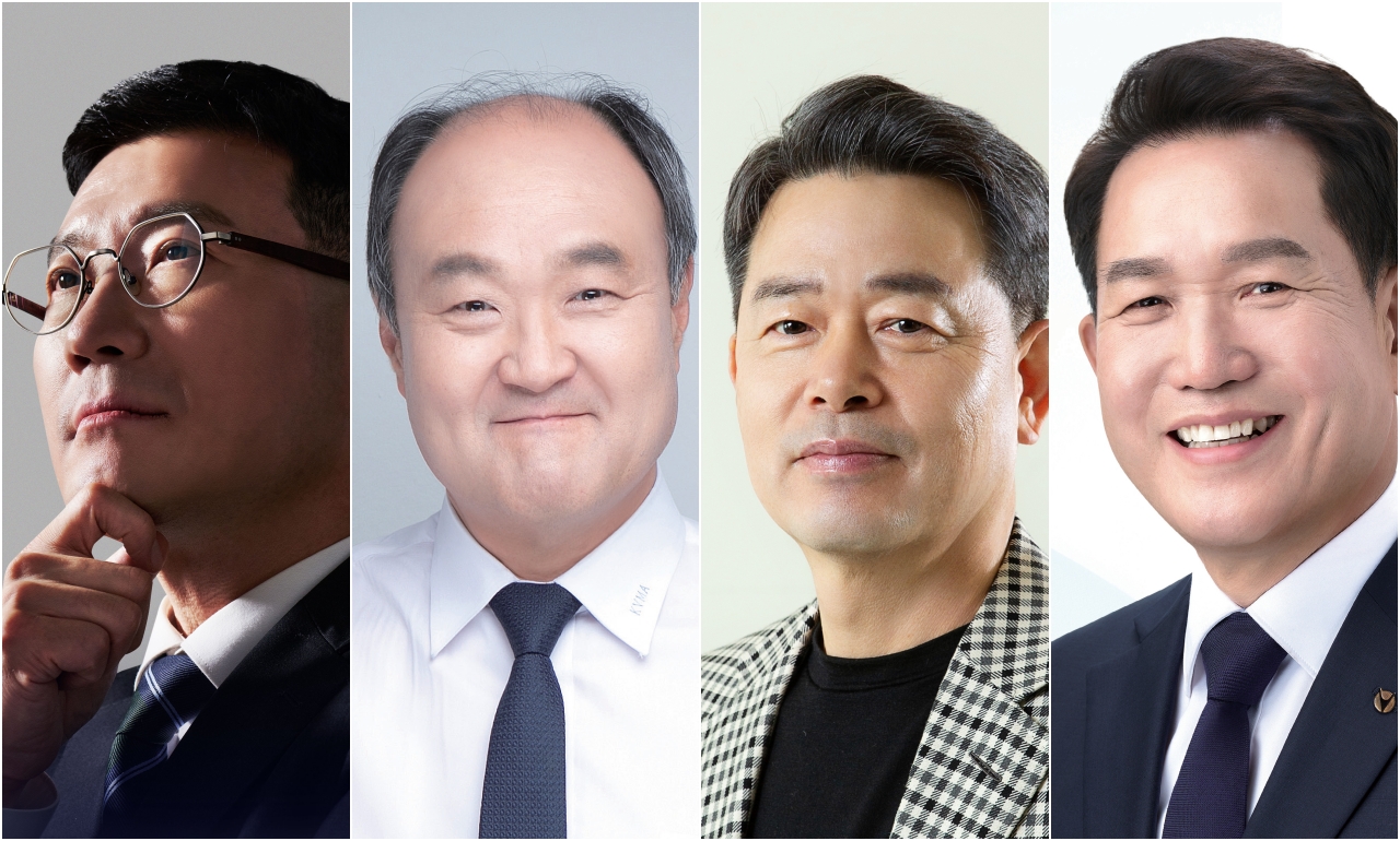 기호 1번 최영민, 2번 우연철, 3번 김준영, 4번 박병용..차기 대한수의사회장 선거 4파전 확정